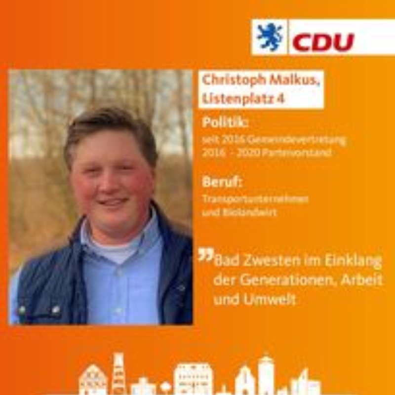  Christoph Malkus